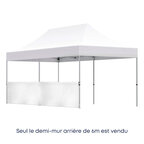 Demi mur personnalisé pour tente évènementielle - 6x3m | pandacolach - thumb