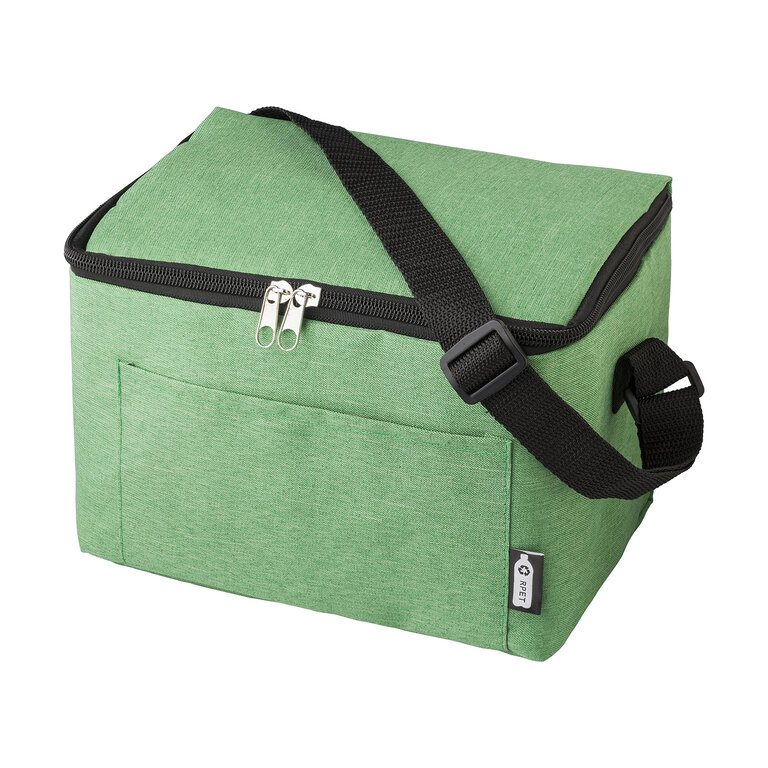 Sac isotherme publicitaire en rPET avec poche frontale - Palto | pandacola - 2