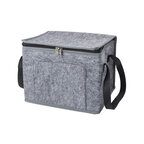 Sac isotherme publicitaire en feutre rPET avec poche frontale - Paltu | pandacolach - thumb