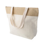 Sac isotherme personnalisé en jute et coton 220 gr/m² - Balora | pandacolach - thumb