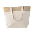 Sac isotherme personnalisé en jute et coton 220 gr/m² - Balora | pandacolach - thumb - 1