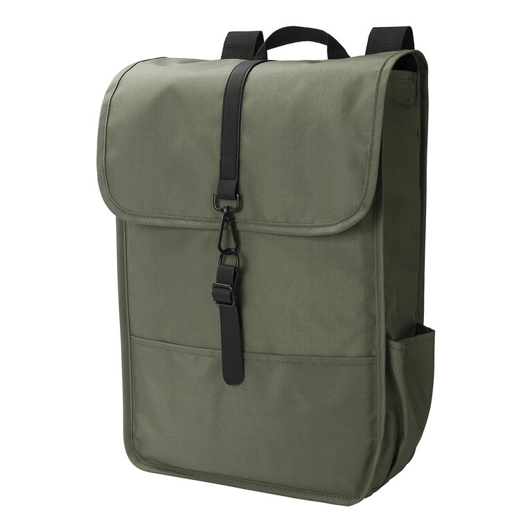 Sac à dos personnalisé à rabat en rPET - Hila | pandacolach - 4