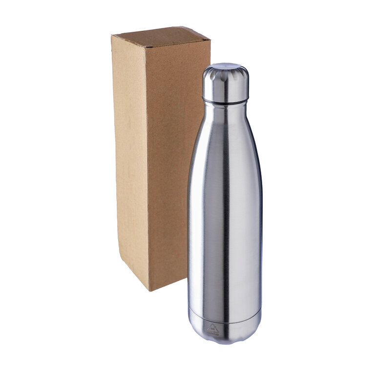 Gourde isotherme personnalisable double paroi en acier recyclé 500 ml - Clifa | pandacolach - 2