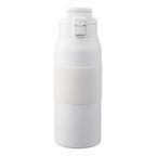 Gourde isotherme personnalisée en acier 800 ml avec grip et paille - Costo | pandacolach - thumb