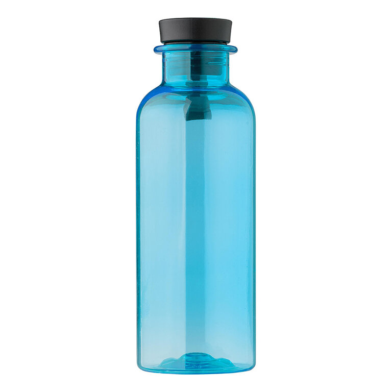 Bouteille personnalisable en rPET avec dragonne et bouchon bambou 500 ml - Moli | pandacola