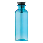 Bouteille personnalisable en rPET avec dragonne et bouchon bambou 500 ml - Moli | pandacolach - thumb