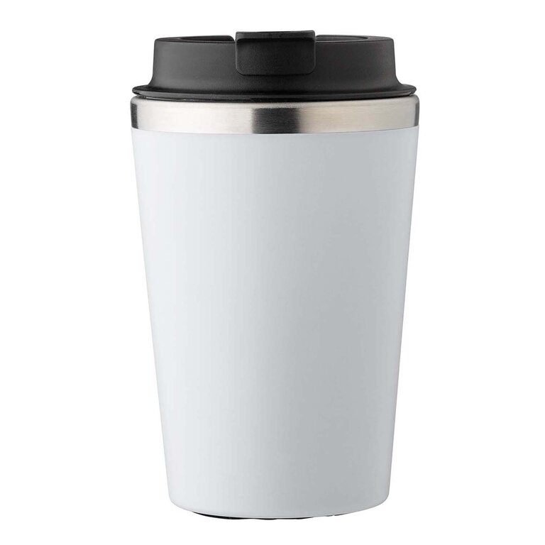 Mug personnalisé en acier avec couvercle 350 ml - Hopla | pandacolach