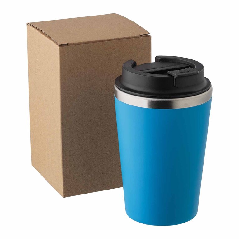 Mug personnalisé en acier avec couvercle 350 ml - Hopla | pandacolach - 3