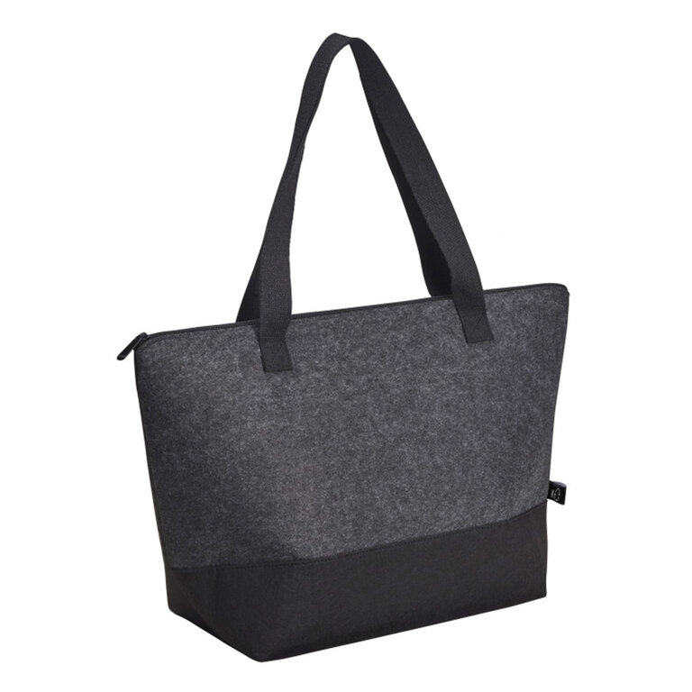 Sac shopping personnalisable en feutrine rPET - Boro | pandacola
