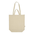 Sac shopping publicitaire double anses en coton recyclé 140 gr/m² - Komi | pandacolach - thumb - 1