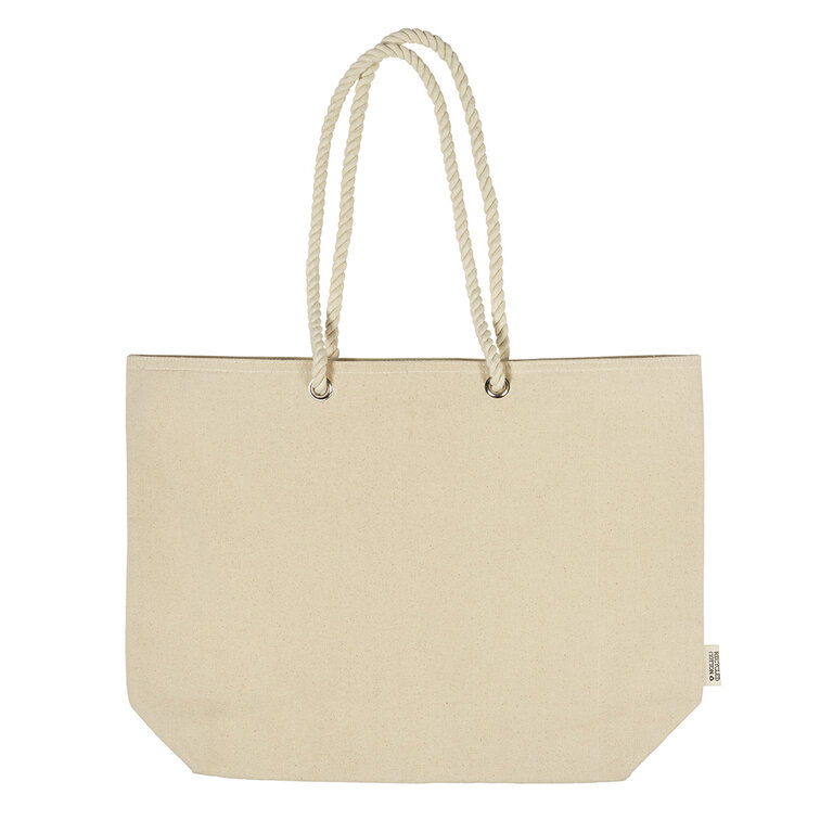 Sac isotherme personnalisable en coton recyclé 260 gr/m² - Paradise | pandacolach - 1