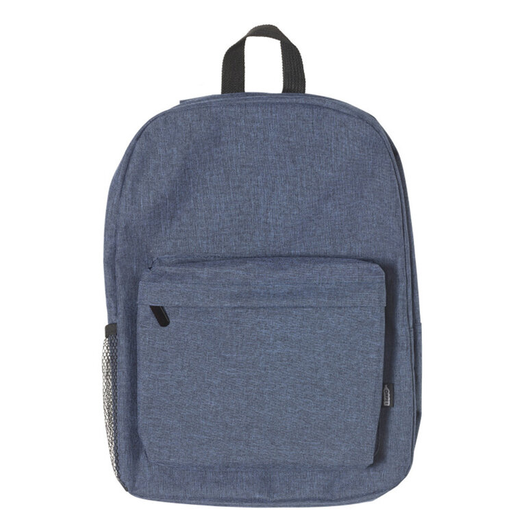 Sac à dos personnlisable en polyester rPET avec poche filet KWOO® - Mikey | pandacolach