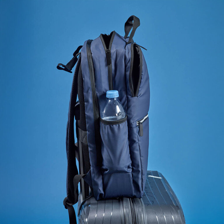 Sac à dos personnalisable en PU imperméable pour ordinateur 21L KWOO® - Mike | pandacolach - 4