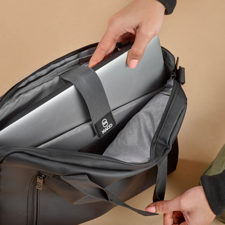 Sacoche personnalisée en PU imperméable pour ordinateur KWOO® - Blunder | pandacolach - 3