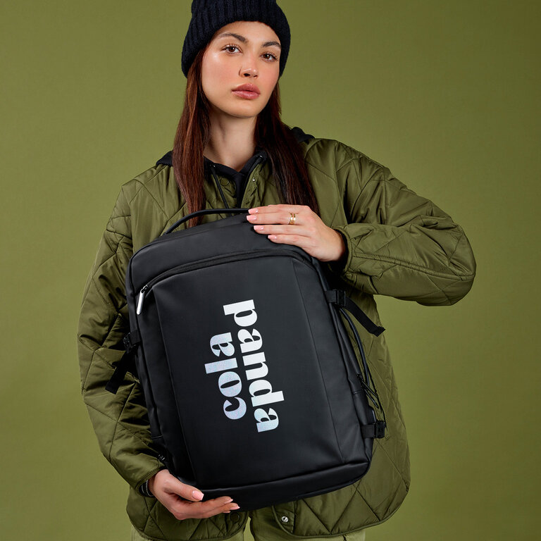 Sac à dos personnalisable en PU imperméable pour ordinateur avec port USB-C 22L - Tom | pandacolach