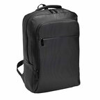 Sac à dos personnalisable en PU imperméable pour ordinateur avec port USB-C 17L - Bredon | pandacolach - thumb