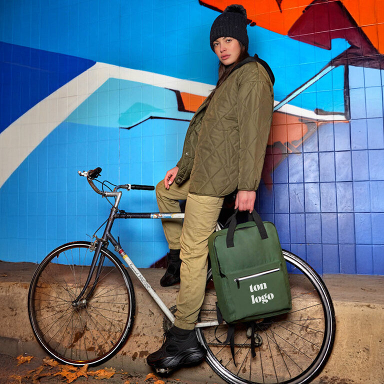 Sac à dos personnalisable en PU imperméable 13L - Tonio | pandacolach