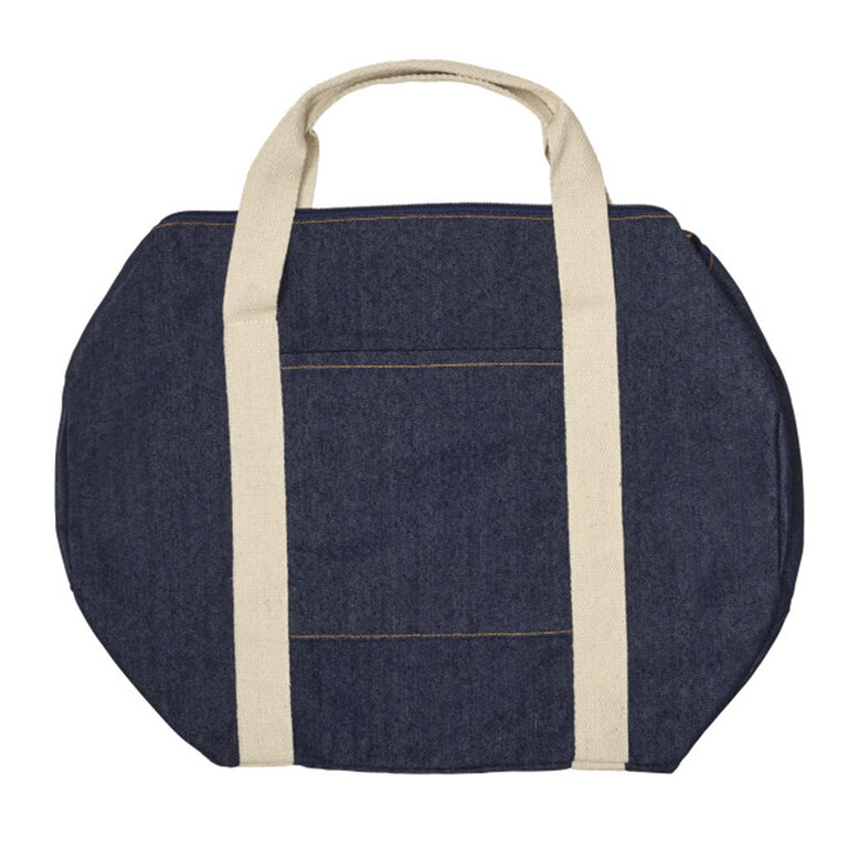 Sac polochon personnalisé en coton effet jean 220 gr/m² - Jeffrey | pandacola - 1
