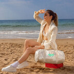Sac polochon personnalisé en coton lurex 90 gr/m² - Ekla | pandacolach - thumb - 2