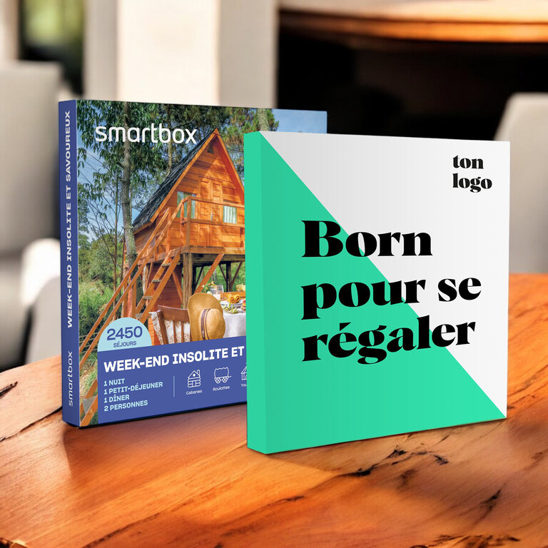 Coffret cadeau personnalisable séjour gastronomique - Week-end insolite et savoureux | Smartbox® | pandacolach
