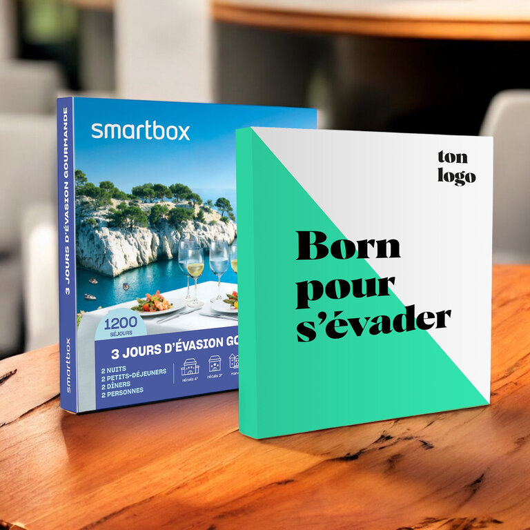 Coffret cadeau personnalisable séjour gastronomique - 3 jours d'évasion gourmande | Smartbox® | pandacolach