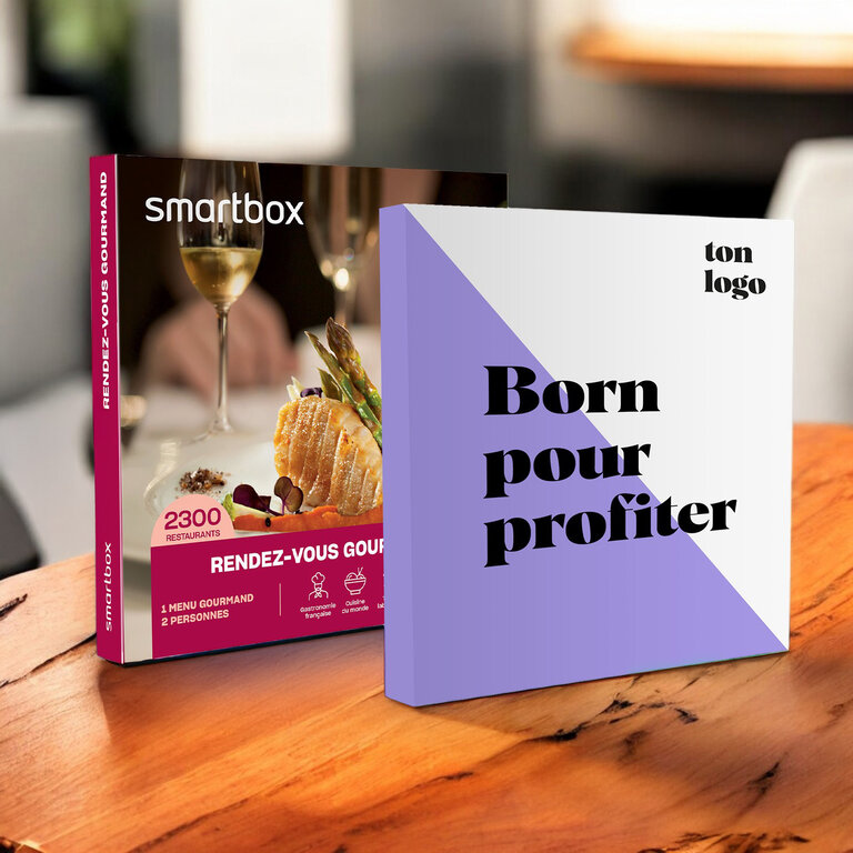 Coffret cadeau personnalisable séjour gastronomique - Rendez-vous gourmand | Smartbox® | pandacolach