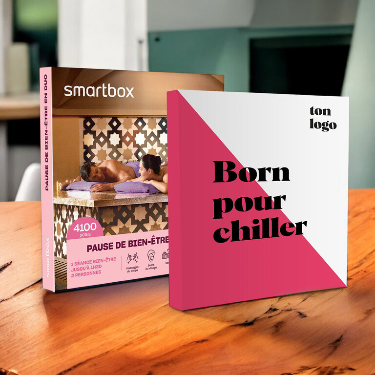 Coffret cadeau personnalisable bien-être - Pause de bien-être en duo | Smartbox® | pandacolach