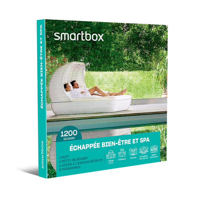 Coffret cadeau personnalisable séjour bien être - Échappée bien-être et spa | Smartbox® | pandacola