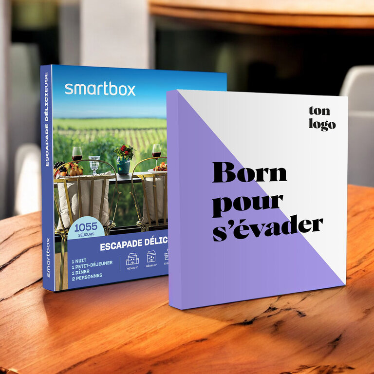 Coffret cadeau personnalisable séjour gastronomique - Escapade délicieuse | Smartbox® | pandacolach