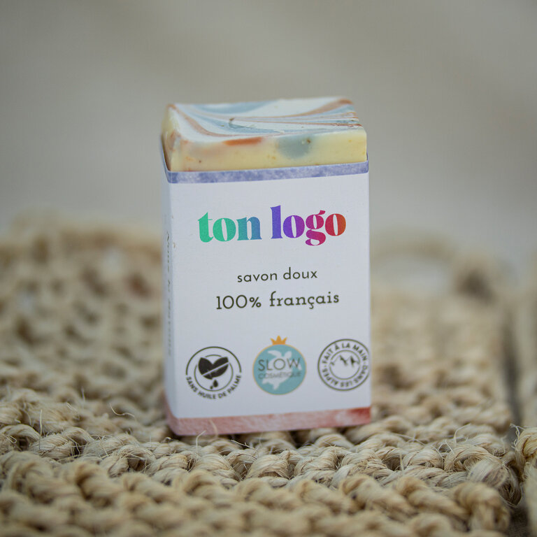 Savon biologique doux personnalisable 100% made in France 100g | pandacolach