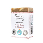 Savon shampoing biologique personnalisable 100g cheveux gras | pandacolach - thumb