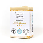 Savon shampoing biologique personnalisable 100g cheveux secs | pandacolach - thumb