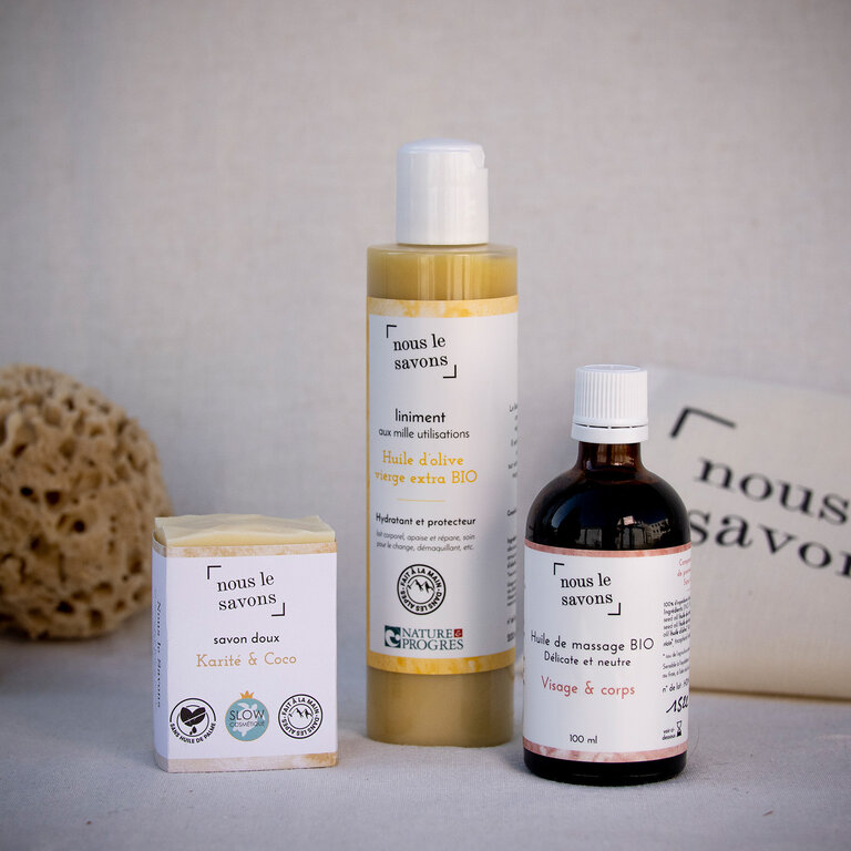 Coffret cadeau - spécial peau sensible | pandacolach