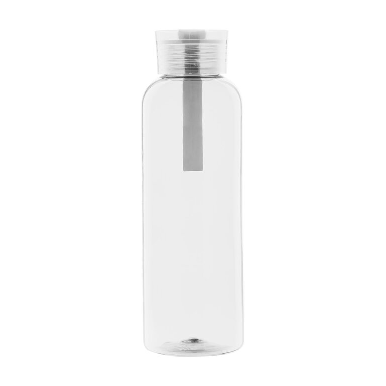 Gourde personnalisable transparente en rPET avec dragonne 500 ml - Pires | pandacola - 1
