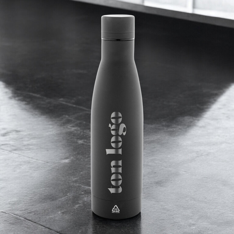 Bouteille personnalisable en acier inoxydable recyclé 750 ml - Lipa | pandacolach