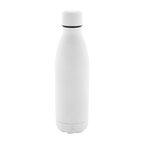 Bouteille publicitaire en acier recyclé finition caoutchouc 790 ml - Rextan Recyclé | pandacolach - thumb