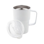 Mug isotherme personnalisé double paroi acier recyclé 470 ml - Soko | pandacolach - thumb - 1