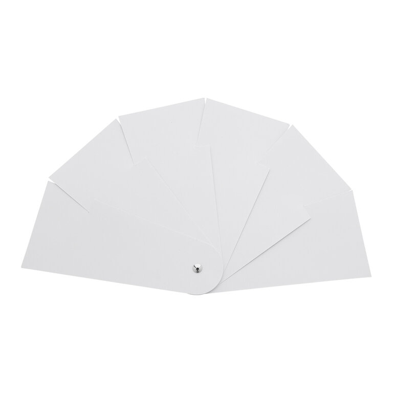 Eventail personnalisable papier en quadrichromie - Vanito | pandacola