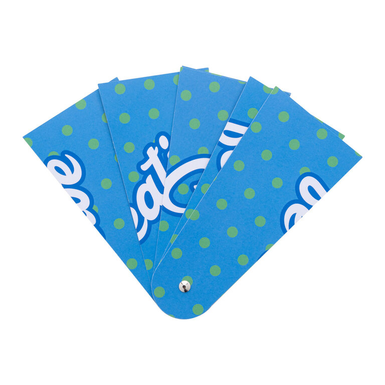 Eventail personnalisable papier en quadrichromie - Vanito | pandacola - 4