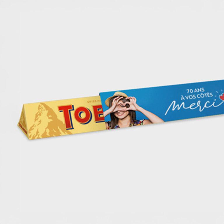 Barre de chocolat personnalisé Toblerone® - Douceur | pandacolach - 2