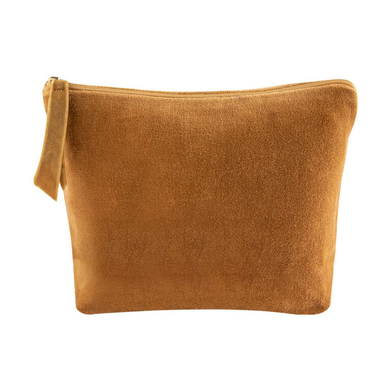 Trousse de toilette personnalisable en velours - Pilou | pandacola