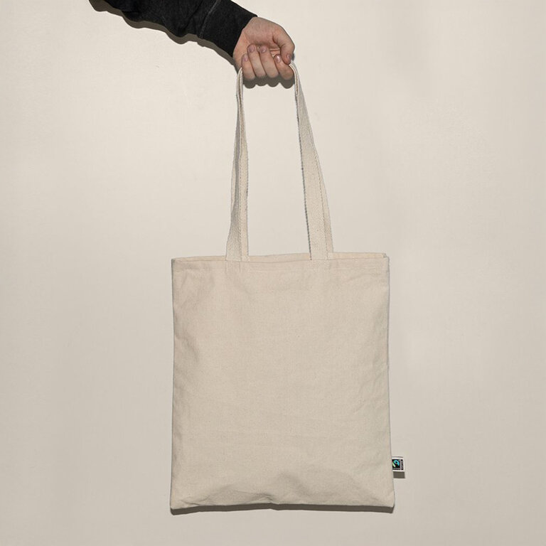 Tote bag personnalisable fair trade 320 gr/m² made in Europe - Danera MIE | pandacola - 2