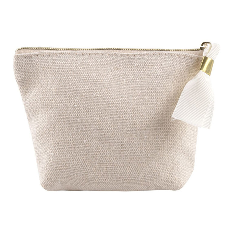 Porte monnaie personnalisé en coton recyclé 280gr/m² - Chira | pandacola