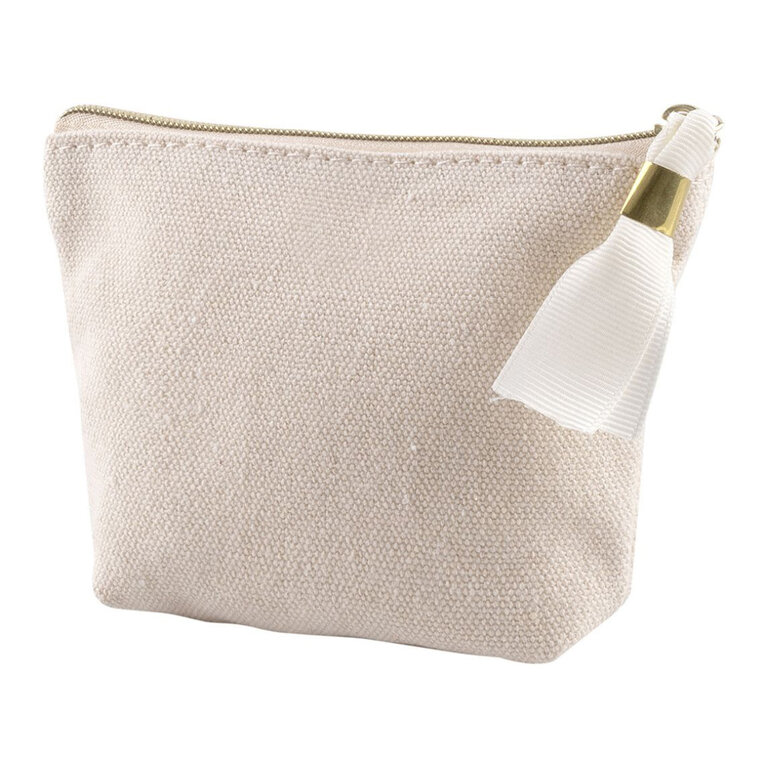 Porte monnaie personnalisé en coton recyclé 280gr/m² - Chira | pandacola - 1
