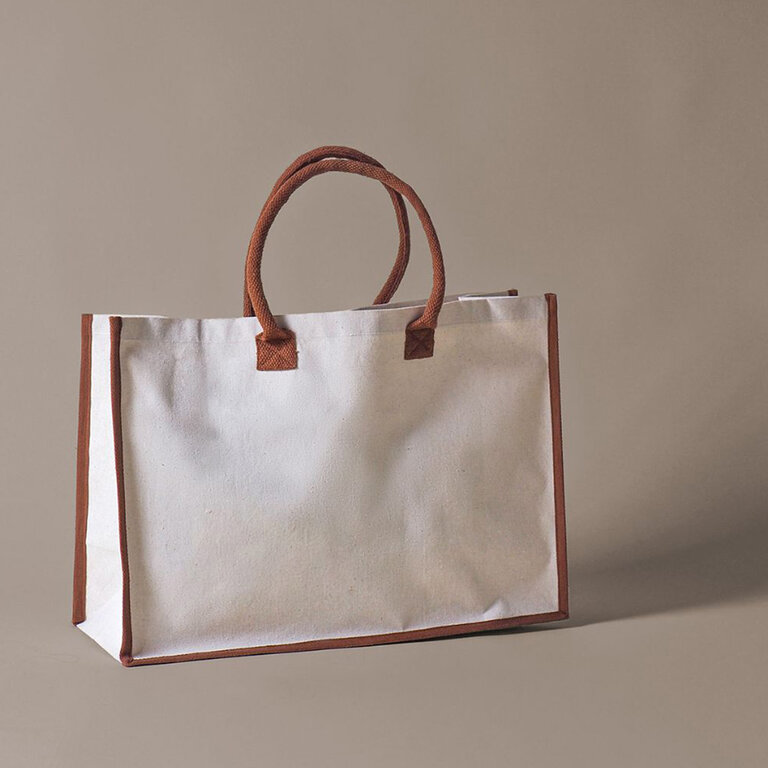 Cabas personnalisable en coton laminée 220 gr/m² - Umba | pandacola - 3