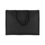 Sac publicitaire en jute noir de 290 gr/m² - Perlou | pandacolach - thumb - 2