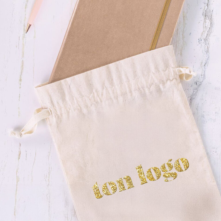 Pochon personnalisable en coton 20x30 cm - Patali | pandacola