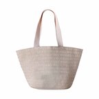 Sac de plage personnalisé en paille - Tulipe | pandacola - thumb - 2