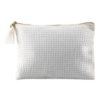 Trousse personnalisable de voyage effet gauffré 21x15 cm - Gauffy mini | pandacolach - thumb