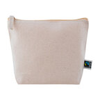 Trousse personnalisable en coton fairtrade 21x5,5x16 cm - Olivia | pandacolach - thumb